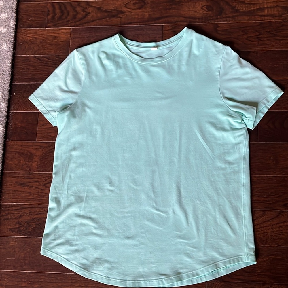 Lululemon Crew Neck Tee Short Sleeve Curved Hem